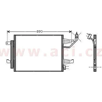 Sušič klimatizace chladič klimatizace se sušičkou pro všechny výkonové jednotky [520*375*16]