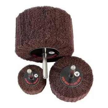 Brusný kotouč NÁSTROJE CZ Lamelový kotouč na stopce 60x30x6 RGB netkaná textilie - IM-RGB6030