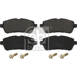 FEBI BILSTEIN Sada brzdových destiček, kotoučová brzda 16820