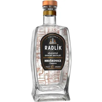 Pálenka Radlík Hruškovice Clappova 0,5l 45%