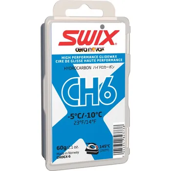 Lyžařský vosk Skluzný vosk Swix CH6X - 60g (-5/-10°C)