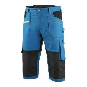 montérky Canis - CXS Kalhoty 3/4 CXS STRETCH, pánské, středně modré-černé, vel. 48 - CN-1090-027-440-48