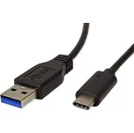 USB 5Gbps kabel USB3.0 A(M) - USB C(M), 2m, černý