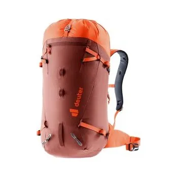 turistický batoh deuter Guide 30 redwood-papaya červená