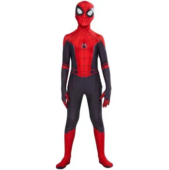 Dětský karnevalový kostým Spiderman červený/tmavě modrý, 110