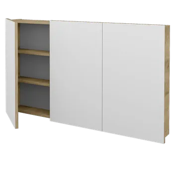 Koupelnový nábytek Dřevojas Třídveřová galerka Q GA3 120 - D09 Arlington