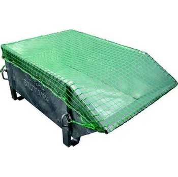 Síť na náklad Kontajnerová síť zelená 3,5x7m 3mm, oka 5x5cm