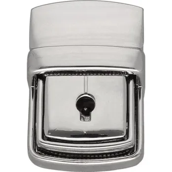 Aktovkový zámek se zámkem 28 x 40 mm, barva Nikl