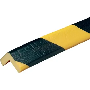 Stavební profil Varovný a ochranný profil 7, černá / žlutá, 2,6 cm × 500 cm