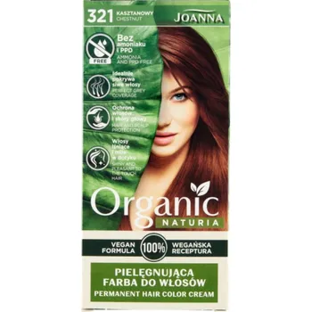 Masážní přístroj Joanna Professional Joanna Naturia Organic Persing Hair Barvie 321 kaštan Doručení zdarma od PLN 250