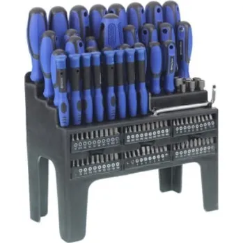Šroubovák Sada šroubováků a bitů 100ks, stojan