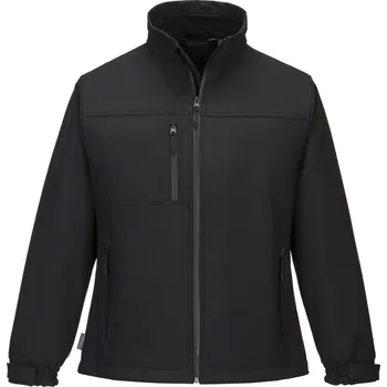 Dámská softshellová bunda PORTWEST CHARLOTTE TK41 / Dámská softshellová bunda - černá XXL