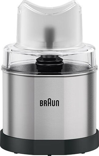 Braun MQ60 MultiQuick – Accesorio para licuadora de mano (1,5 tazas, acero inoxidable