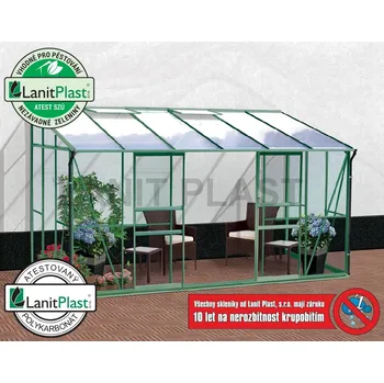 Skleník LANIT PLAST VITAVIA IDA 7800 PC 6 mm zelený