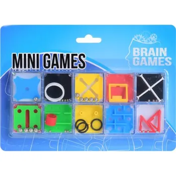 Hlavolam Brain Games sada hlavolamů 10ks na kartě