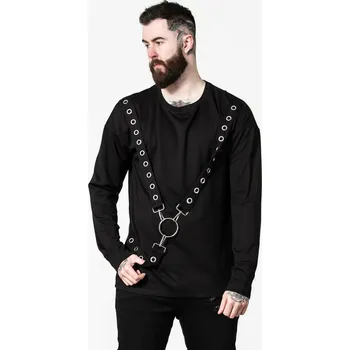 Pánská mikina mikina bez kapuce unisex - Ruckus - KILLSTAR - KSRA004948 - M