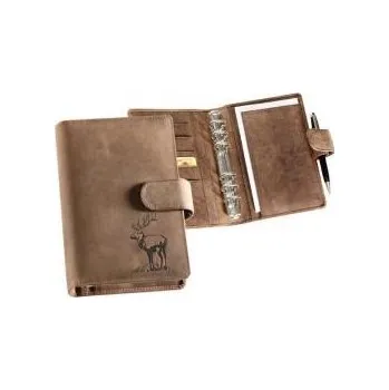 Kalendář E-myslivost Kožený myslivecký diář - motiv Jelen