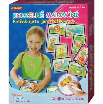 omalovánky ArtLover Kouzelné malování vodou 8 obrázků