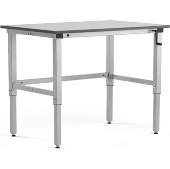 Psací stůl Pracovní stůl Motion, 1200x800 mm, nosnost 150 kg, šedá deska HPL 274201AJ