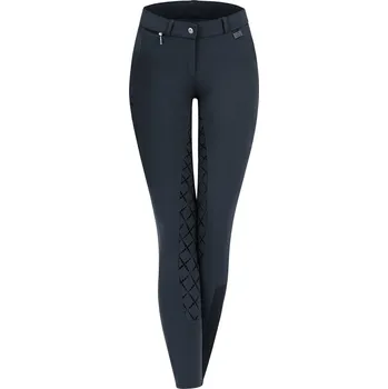 Jezdecké kalhoty ELT Rajtky Micro Sport Silicone ELT, s gripem, dámské, night blue 36