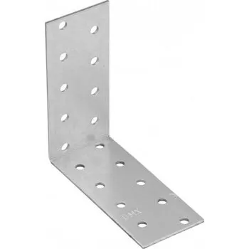 Úhloměr Úhelník montážní KM16 90x90x40 mm (zinek bílý)