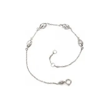 Náramek Náramek z bílého zlata PATTIC AU 585/000 1,10 gr ARP682603W-16-18