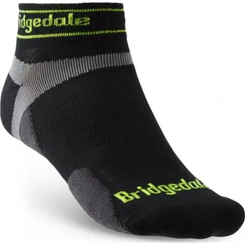 Pánské běžecké ponožky Bridgedale Trail Run Ultra Light T2 Merino Sport Low black - L (9-11,5) / EU 44-47 / 27-29 cm