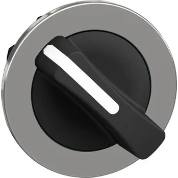 Elektroinstalační materiál SCHN ZB4FD4 Ovládací hlavice otočná, zapuštěná montáž, Černá, 2 pozice s návratem zprava doleva