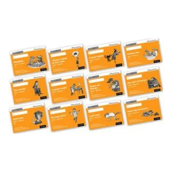 Cizí jazyk Read Write Inc. Phonics: Orange Set 4 Core Black & White Storybooks (Mixed Pack of 12) – Gill Munton (EN)