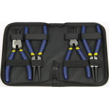 Ruční nářadí Condor kleště na pojistné kroužky "seger", délka 150 mm, sada 4 díly - 100-01380