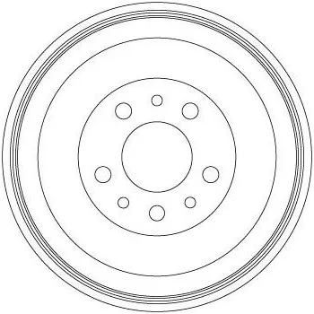 Brzdový buben Brzdový buben TRW DB4563