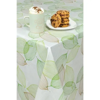 ubrus Ubrus PVC listy zelené návin 20 m x 140 cm 6734830