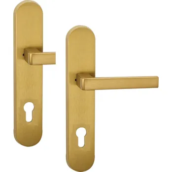 Dveřní kování Cobra Tower bezpečnostní kování Provedení: klika/klika, Povrch: elox bronz - F4, Rozteč: 92