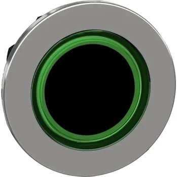 SCHN ZB4FW933 Ovládací hlavice stiskací prosvětlená, zapuštěné provedení, Zelená, pro integrovanou L