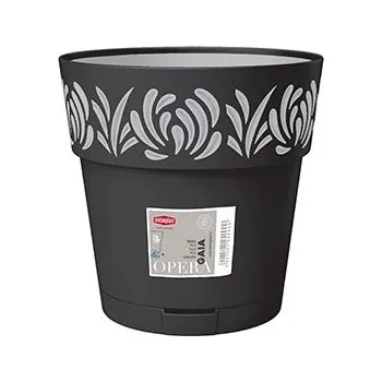 Květináč Samozavlažovací květináč GAIA 30 antracit