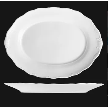 Mísa oválná 40 cm, bílý porcelán, Verona, G. Benedikt