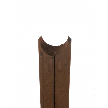 Příslušenství pro plot Dřevěný sloupek - typ ZÁBRADLÍ - CYKLOSTEZKA II. - v. 120 cm, prům. 12 cm
