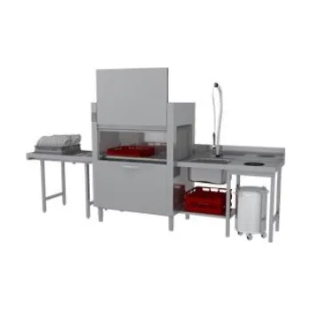 Myčka nádobí CT 160 W ABT RX - Myčka tunelová 160 košů/hod, na studenou vodu, výstup vpravo