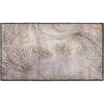 Rohožka Vnitřní čistící pratelná vstupní rohož FLOMA Fusion Dry Palm leaves - 67 x 120 x 0,7 cm