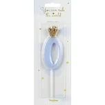 Narozeninová svíčka 0 modrá