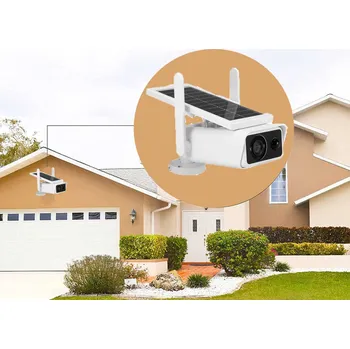 Bezpečnostní kamera Deminas Výkonná venkovní Wi-Fi kamera - solární