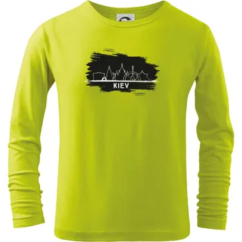 Dětská móda Kiev - Silueta - Triko dětské Long Sleeve - 122 cm/6 let ( Limetková )