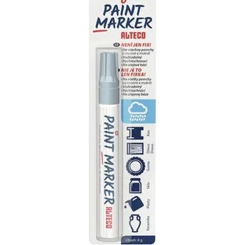 Popisovač Alteco-stříbrný