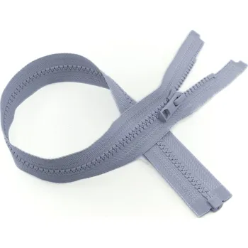 Zip YKK Zip kostěný QuickFree® 65cm sv. šedá