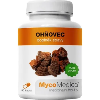 MycoMedica Ohňovec 500 mg Přírodní produkt MycoMedica Ohňovec 500 mg