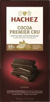 Čokoláda HACHEZ Premier Cru hořká 88 % 100 g