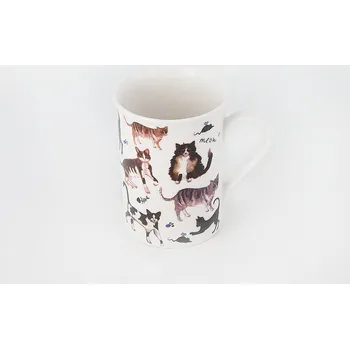 Hanipol - Porcelánový hrníček "Kočky" - 380 ml