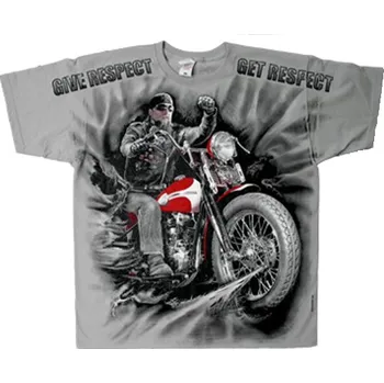 Pánské tričko chopper, tričko, potisk, motorka, motorkář velikost: M