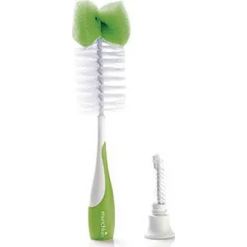 dětská jídelní sada Munchkin - Kartáč na lahve a dudlíky - zelený