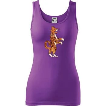 Mayové - zvířata tygr - Dámské tílko - S ( Fialová )